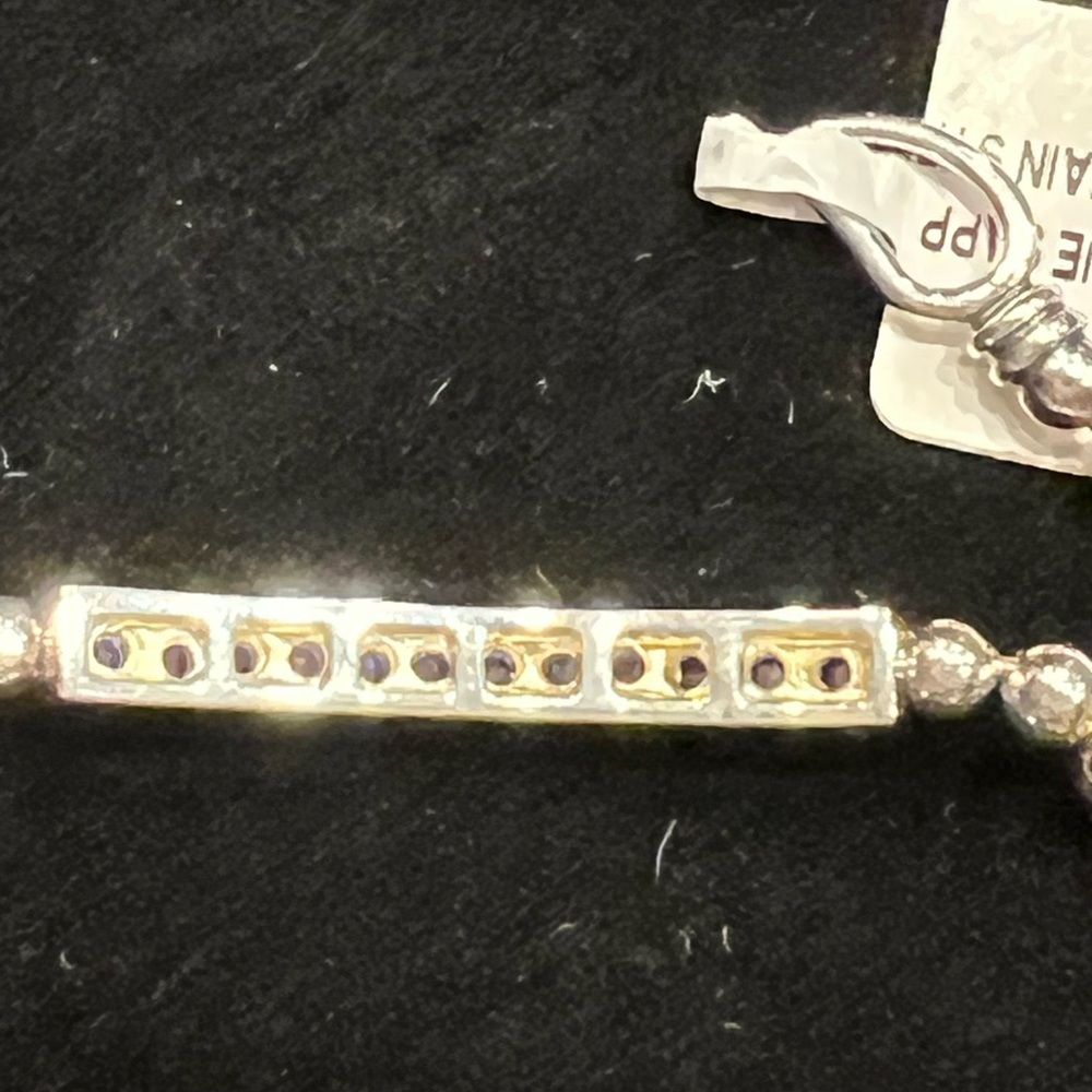 LAGOS Spark Blue Sapphire Bar Bracelet BNEW - Picture 4 of 9
